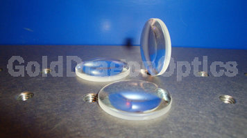 MgF2 Plano-convex Spherical Lenses